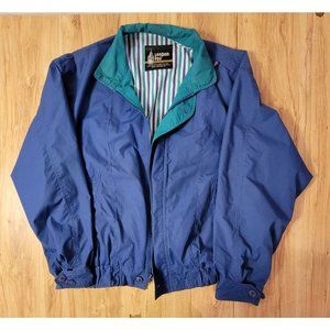 Vintage London Fog Windbreaker Striped L